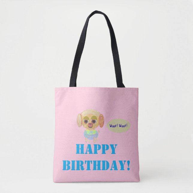 Tote Feliz Aniversário, Bolsa (Frente)