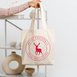 Tote Feriado Deer Reutilizável Bolsa de Natal Bag