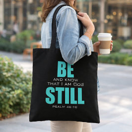 Tote Fique Calmo e Conheça Deus Salmo 46:10a Bolsa de I