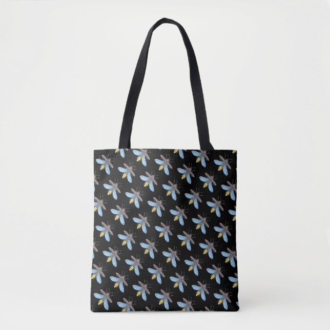 Tote Firefly (padrão preto) - Bolsa (Frente)