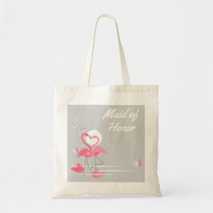 Tote Flamingo Love Side Budget bolsa
