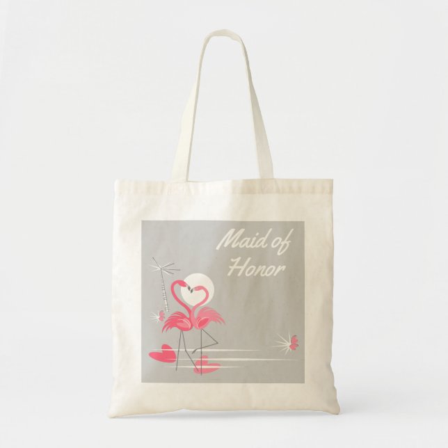 Tote Flamingo Love Side Budget bolsa (Frente)