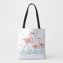 Tote Flamingo Ocean Trio 2 por todo o bolsa