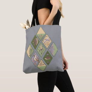 Tote flora fofa Bolsa