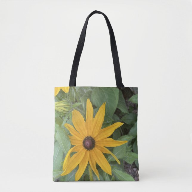 Tote Floral Amarelo greyforaday (Frente)