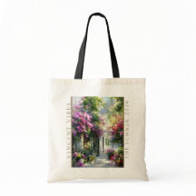 Tote Floral Arte Acessível: Bolsa Jardim de Verão