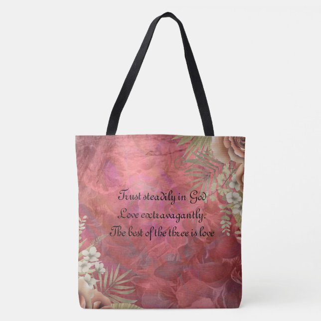 Tote Floral Tropical I Bolsa feminino (Frente)