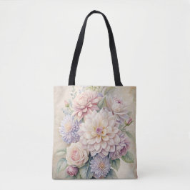 Tote Flores e Bolsa de Flor - Sonhos do Jardim das Brux