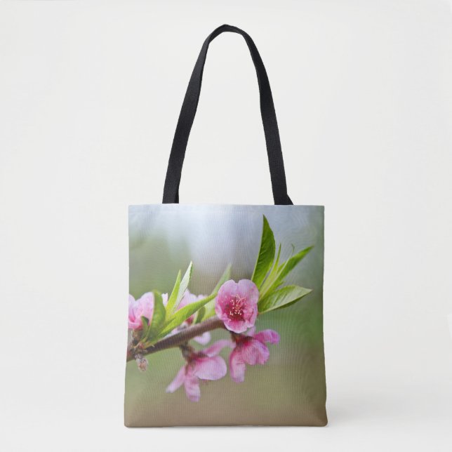 Tote Flores para o bolsa do primavera e do verão (Frente)