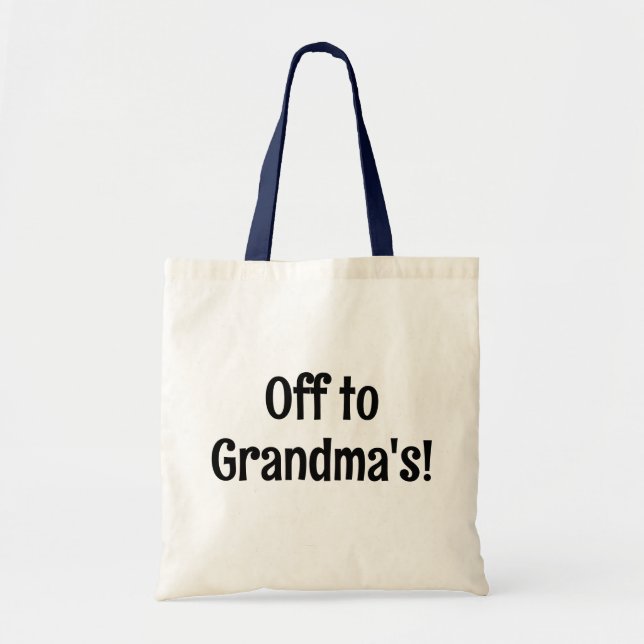 Tote Fora para a bolsa da vovó (Frente)