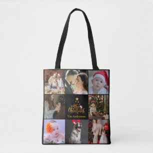Tote Fotos de vários feriados Feliz Natal Bolsa de