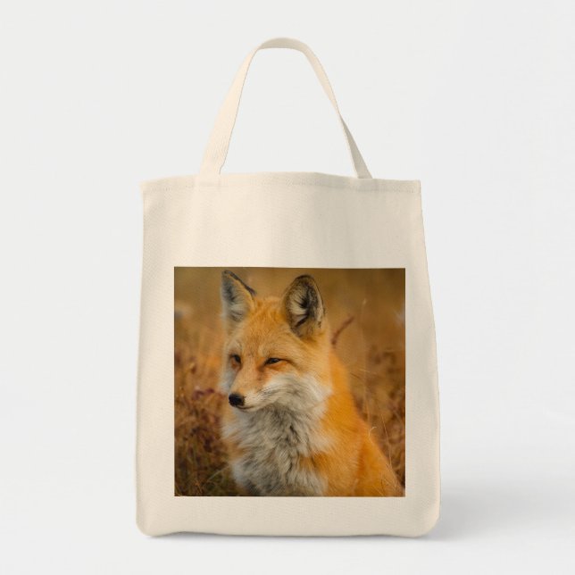 Tote fox o saco, o bolsa da raposa, cliente da raposa, (Frente)