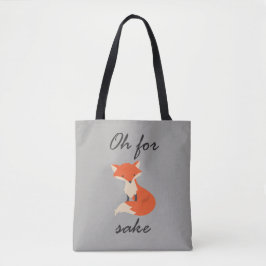 Tote Fox Sake Bolsa