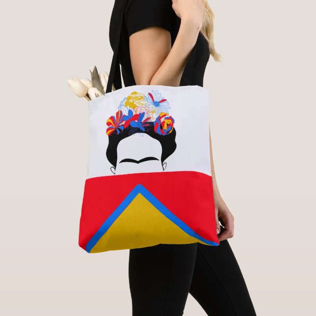 Tote Frida Kahlo Bolsa (Close Up)