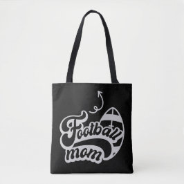 Tote Futebol da mamãe Design Bolsa