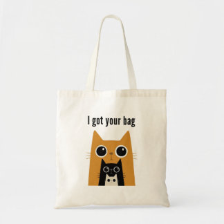 Tote Gatinho Bonito Eu Tenho Sua Bolsa De Saco