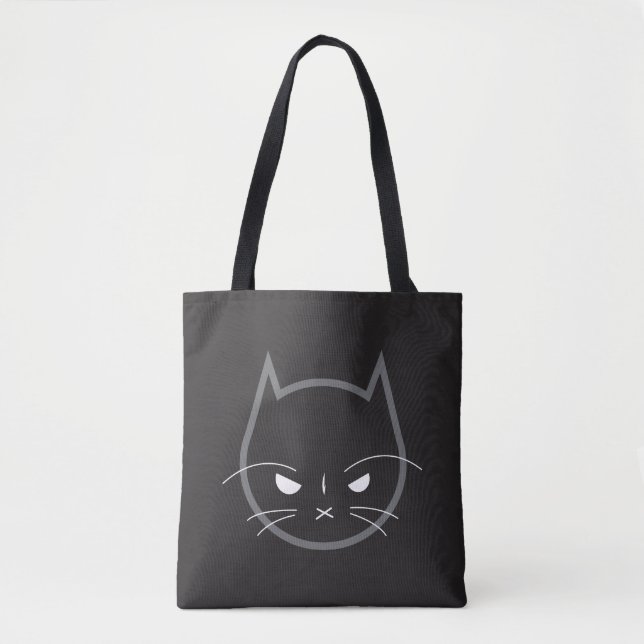 Tote Gato Irritado, Bolsa do Ombro (Frente)