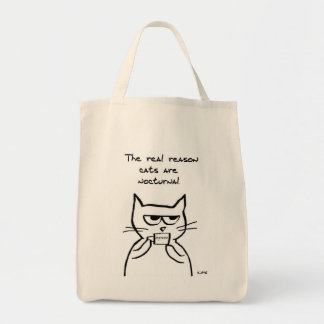 Tote Gatos estão acordados a noite inteira - Bolsa de m