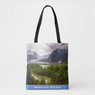 Tote Geleira de Mendenhall, o bolsa do ombro de Juneau