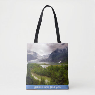 Tote Geleira de Mendenhall, o bolsa do ombro de Juneau