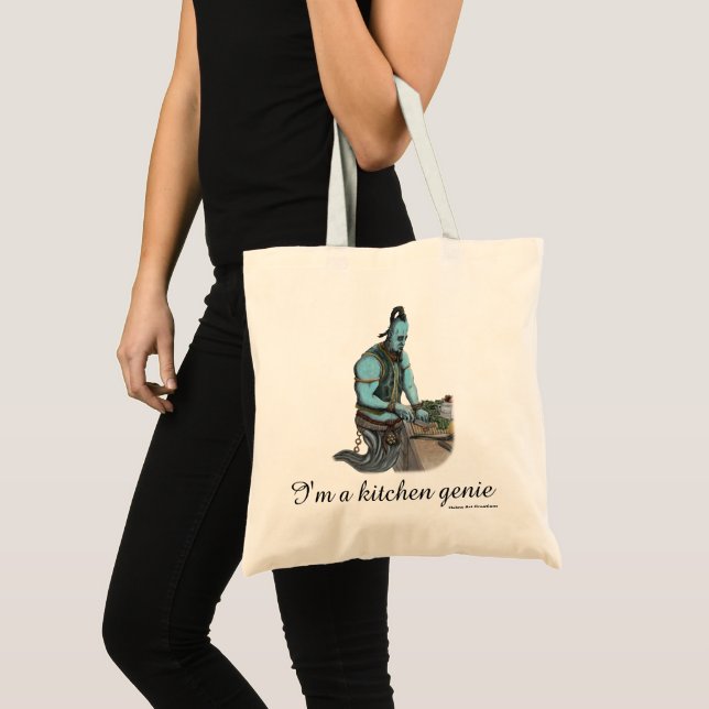 Tote Gene Cozinhar Kitchen Magic Fantasy Bolsa de Orçam (Frente (produto))
