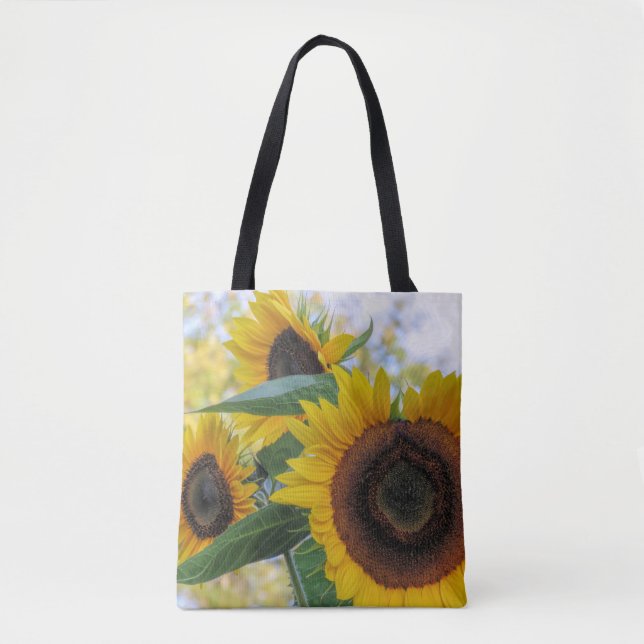 Tote Girassóis amarelos - bolsa (Frente)
