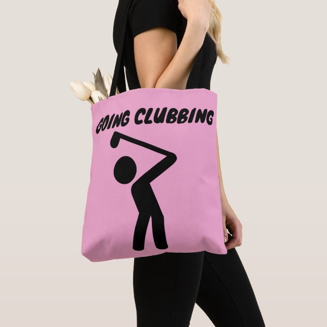 TOTE GOLFE GOLFE GOLF ENTRANDO BOLSA DE PINCO (Close Up)