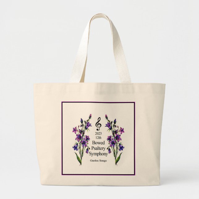 Tote Grande 12 Symphony Jumbo Cotton Bolsa (Frente)