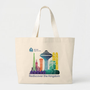 Tote Grande A bolsa de canvas da reunião