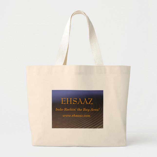 Tote Grande A bolsa de canvas de Ehsaaz (Frente)