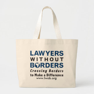 Tote Grande A bolsa de canvas de LWOB