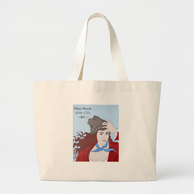 Tote Grande A bolsa de canvas de Mary Reade (Frente)
