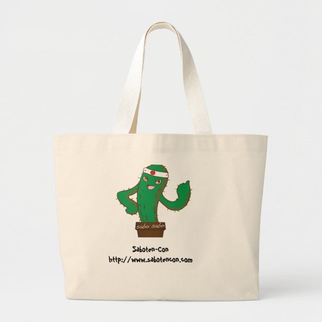 Tote Grande A bolsa de canvas de Sabo Sabo (Frente)