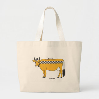 Tote Grande A bolsa de canvas de Taxicow
