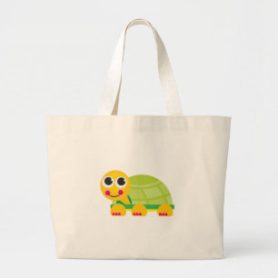 Tote Grande A bolsa de praia da tartaruga