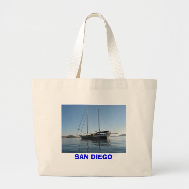TOTE GRANDE A BOLSA DE PRAIA DE SAN DIEGO (Frente)