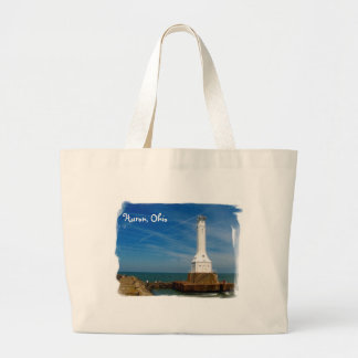 Tote Grande A bolsa de praia do farol de Huron