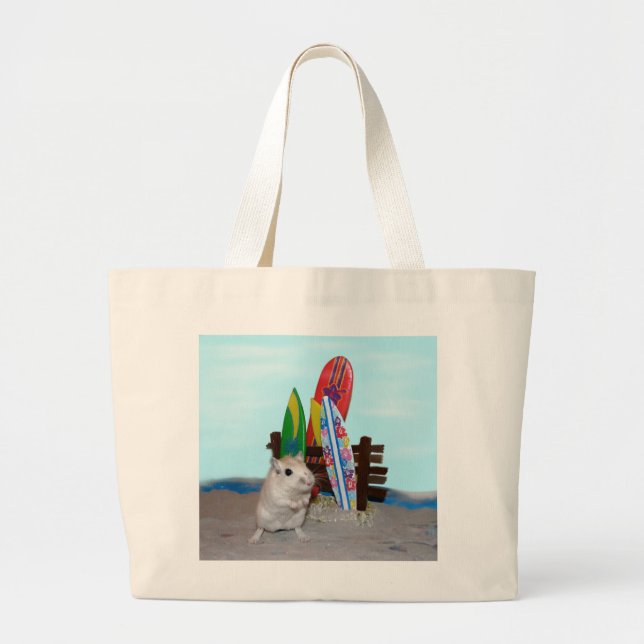 Tote Grande A bolsa de praia do Gerbil (Frente)