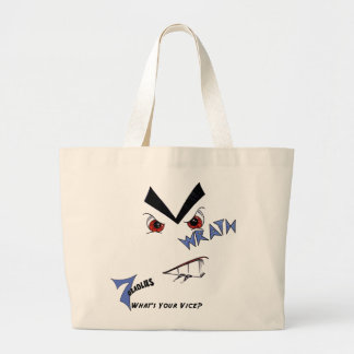 Tote Grande As 7 Mortais — Bolsa da Ira