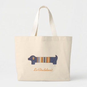 Tote Grande Bolsa Bonito - Le Dachshund 