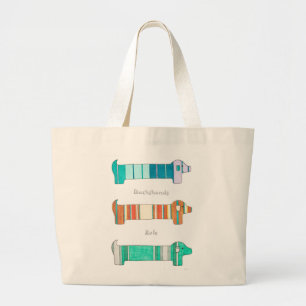 Tote Grande Bolsa Bonito - Regra de Dachshances