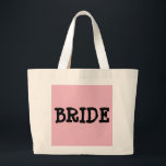 Tote Grande Bolsa BRIDE<br><div class="desc">Bolsa BRIDE com fundo rosa</div>