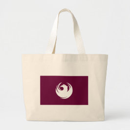 Tote Grande Bolsa com a Bandeira da Cidade de Phoenix, Arizona