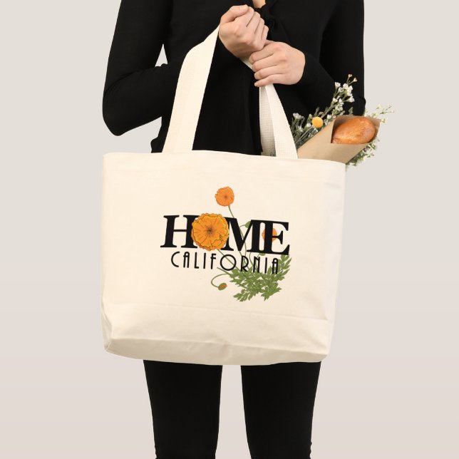 Tote Grande BOLSA da Califórnia INICIAL (Frente (produto))