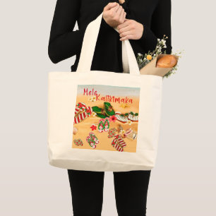 Tote Grande Bolsa da Praia de Natal do Havaí
