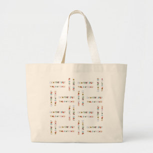 Tote Grande Bolsa da temporada de férias amigável do meio am