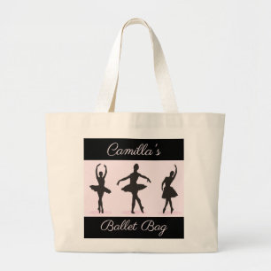 Tote Grande Bolsa de Balé Bailarina Bolsa de Balé da Bailarina