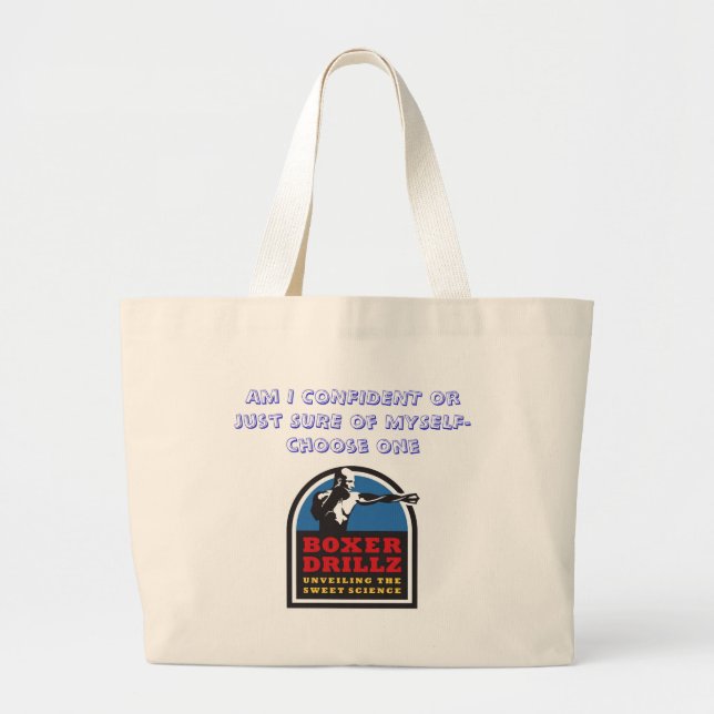 Tote Grande Bolsa de BoxerdrillZ (Frente)