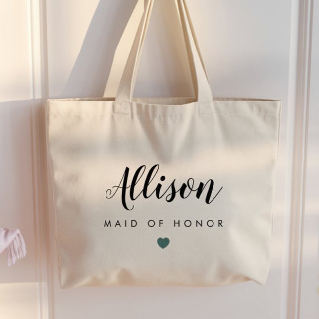 Tote Grande Bolsa de Casamento, Dama de Honra, Despedida de So (Criador carregado)