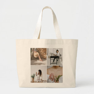 Tote Grande Bolsa de Compras Feminina Fofa